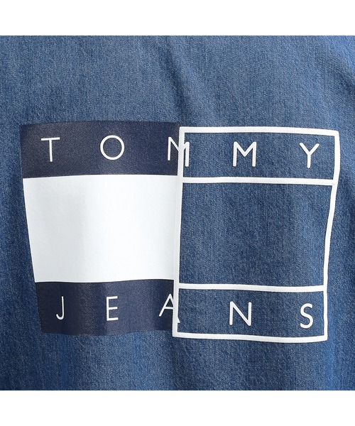 tommy jeans（トミー ジーンズ）の「デニムワーカーオーバーシャツ（シャツ/ブラウス・メンズ・ブルー・SMALL/MEDIUM/LARGE/X-LARGE）」の11枚目の写真