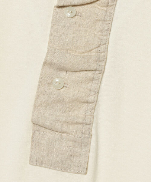 BEAMS BOY（ビームスボーイ）の「BEAMS BOY /リブ ヘンリーネック ワンピース（ワンピース・レディース・オレンジ/ナチュラル・FREE）」の22枚目の写真