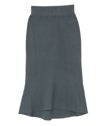 LAGUNAMOON | アシンメトリーヘムニットスカート(スカート)