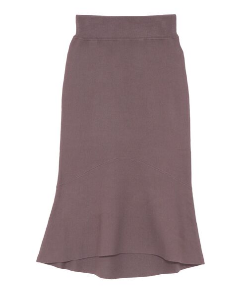 LAGUNAMOON（ラグナムーン）の「アシンメトリーヘムニットスカート（スカート・レディース・アイボリー/ブラック/ダークグリーン/モカ・SMALL/MEDIUM）」の19枚目の写真