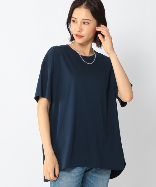 BARNYARDSTORM（バンヤードストーム）の「BARNYARDSTORM / プレーティングプルオーバー（Tシャツ/カットソー・レディース・ホワイト/ネイビー/グリーン/サンドグレー/チャコール・1/0）」の5枚目の写真