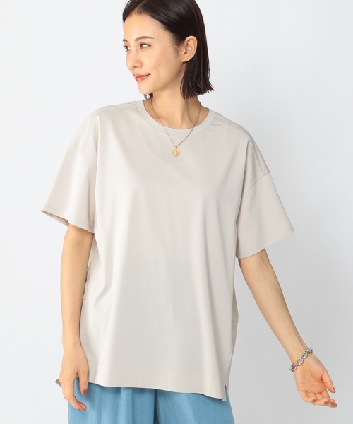 BARNYARDSTORM（バンヤードストーム）の「BARNYARDSTORM / プレーティングプルオーバー（Tシャツ/カットソー・レディース・ホワイト/ネイビー/グリーン/サンドグレー/チャコール・1/0）」の6枚目の写真