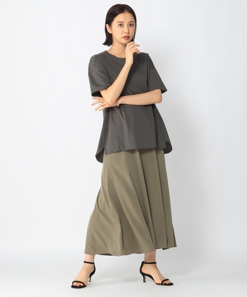 BARNYARDSTORM（バンヤードストーム）の「BARNYARDSTORM / プレーティングプルオーバー（Tシャツ/カットソー・レディース・ホワイト/ネイビー/グリーン/サンドグレー/チャコール・1/0）」の11枚目の写真