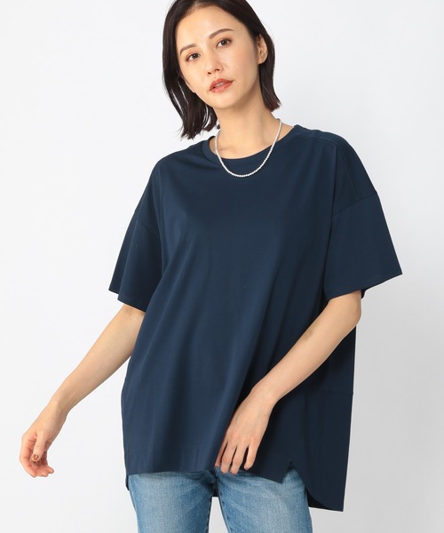 BARNYARDSTORM（バンヤードストーム）の「BARNYARDSTORM / プレーティングプルオーバー（Tシャツ/カットソー・レディース・ホワイト/ネイビー/グリーン/サンドグレー/チャコール・1/0）」の14枚目の写真