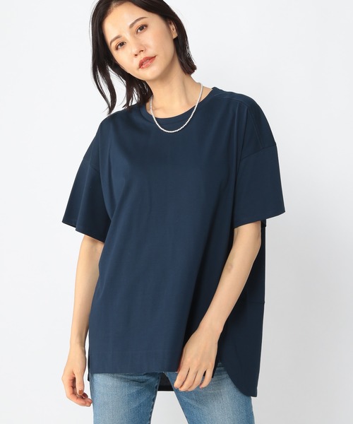 BARNYARDSTORM（バンヤードストーム）の「BARNYARDSTORM / プレーティングプルオーバー（Tシャツ/カットソー・レディース・ホワイト/ネイビー/グリーン/サンドグレー/チャコール・1/0）」の15枚目の写真