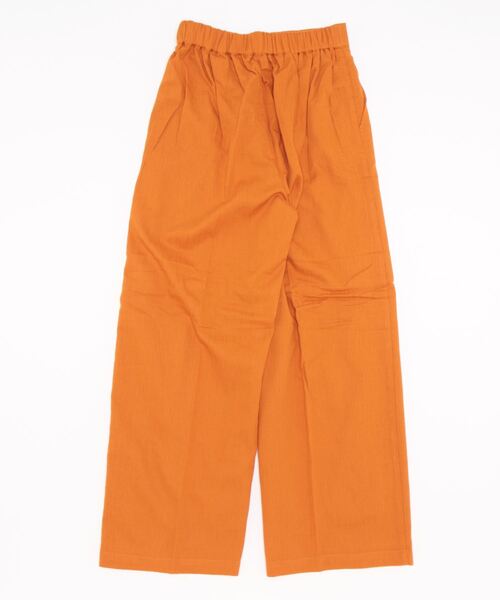 AZUL by moussy（アズールバイマウジー）の「LINEN TOUCH COLOR PANTS/リネンタッチカラーパンツ（その他パンツ・レディース・ブラック/オレンジ/ブルー/グリーン・SMALL/MEDIUM）」の5枚目の写真