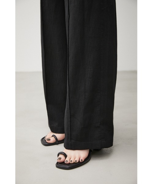 AZUL by moussy（アズールバイマウジー）の「LINEN TOUCH COLOR PANTS/リネンタッチカラーパンツ（その他パンツ・レディース・ブラック/オレンジ/ブルー/グリーン・SMALL/MEDIUM）」の14枚目の写真