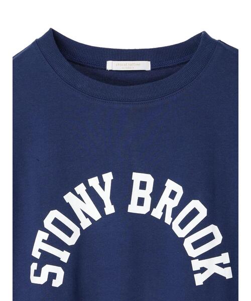 Green Parks(グリーンパークス)の「ロゴミニ裏毛プルオーバー(スウェット・レディース・ネイビー/チャコールグレー/ピンク/杢グレー・FREE)」の8枚目の写真