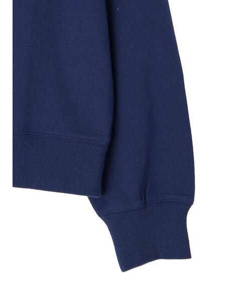 Green Parks(グリーンパークス)の「ロゴミニ裏毛プルオーバー(スウェット・レディース・ネイビー/チャコールグレー/ピンク/杢グレー・FREE)」の7枚目の写真