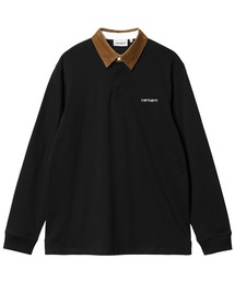 Carhartt WIP/カーハートダブリューアイピー 長袖ポロシャツ コーデュロイ ルーズシルエット I028289