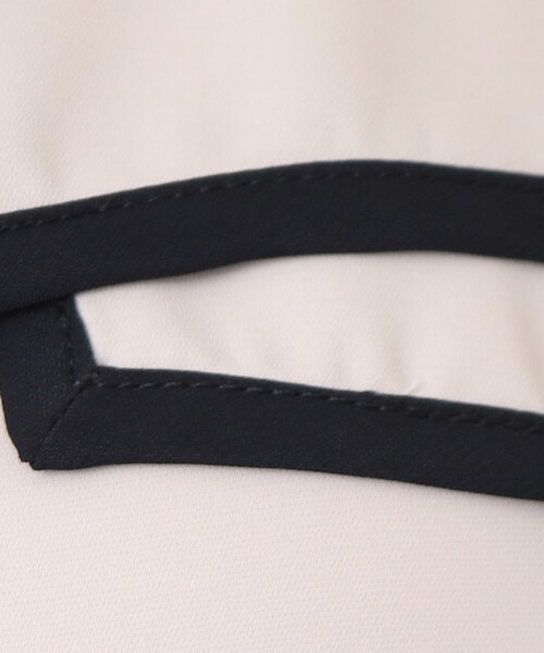 DRESKIP（ドレスキップ）の「◆セーラーカラー配色ブラウス（シャツ/ブラウス・レディース・ホワイト系7/ベージュ系4/ブラック系4・03/02）」の17枚目の写真