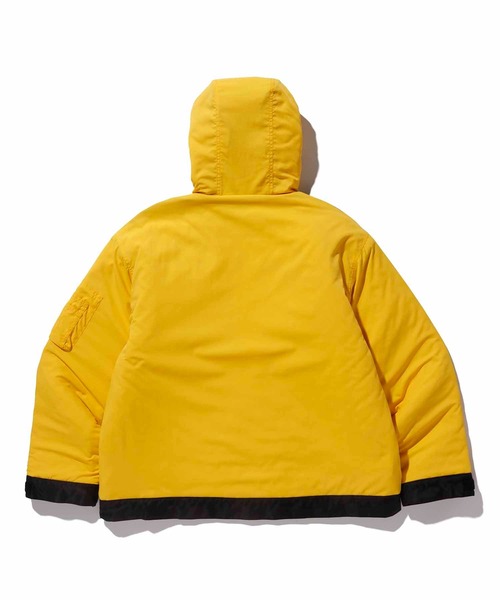 XLARGE（エクストララージ）の「NYLON HOODED JACKET（ブルゾン・メンズ・イエロー/ブラック/グリーン/ネイビー・XL/L/M/S）」の5枚目の写真