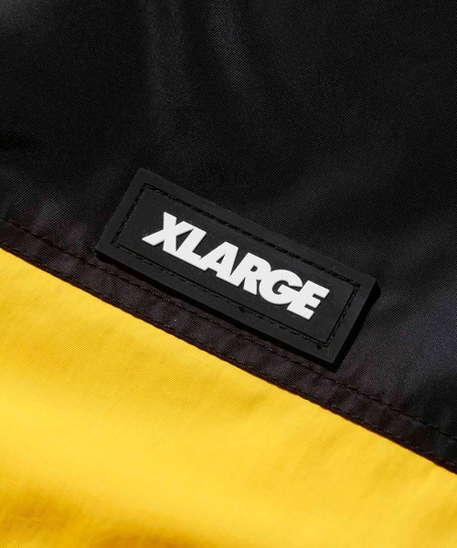 XLARGE（エクストララージ）の「NYLON HOODED JACKET（ブルゾン・メンズ・イエロー/ブラック/グリーン/ネイビー・XL/L/M/S）」の6枚目の写真