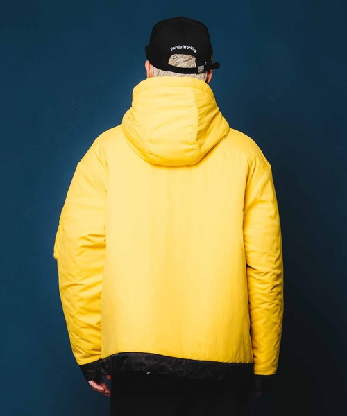 XLARGE（エクストララージ）の「NYLON HOODED JACKET（ブルゾン・メンズ・イエロー/ブラック/グリーン/ネイビー・XL/L/M/S）」の20枚目の写真