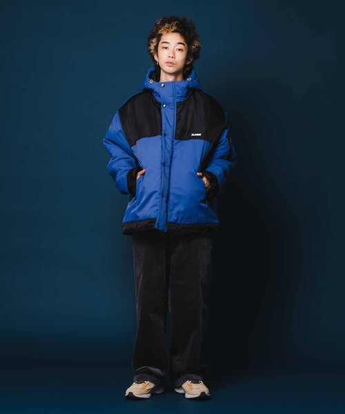 XLARGE（エクストララージ）の「NYLON HOODED JACKET（ブルゾン・メンズ・イエロー/ブラック/グリーン/ネイビー・XL/L/M/S）」の15枚目の写真