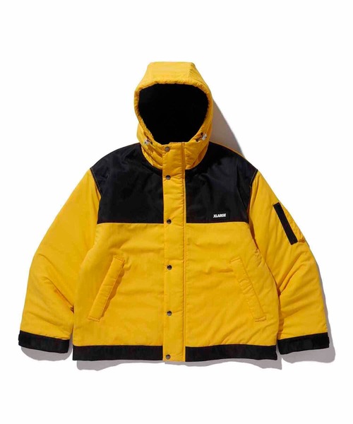 XLARGE（エクストララージ）の「NYLON HOODED JACKET（ブルゾン・メンズ・イエロー/ブラック/グリーン/ネイビー・XL/L/M/S）」の22枚目の写真