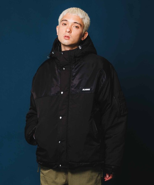 XLARGE（エクストララージ）の「NYLON HOODED JACKET（ブルゾン・メンズ・イエロー/ブラック/グリーン/ネイビー・XL/L/M/S）」の20枚目の写真