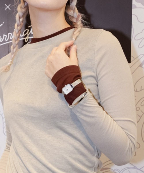 Daniel Wellington（ダニエルウェリントン）の「QUADRO LUMINE腕時計（アナログ腕時計・レディース・ホワイト×ゴールド/ホワイト×イエロー/ホワイト×シルバー・ONE SIZE）」の6枚目の写真