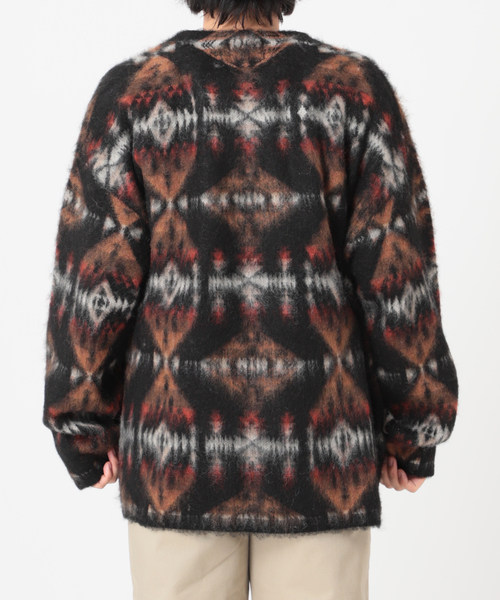 超希少】MaisonMargiela ペンドルトン チェックモヘアカーディガン 超