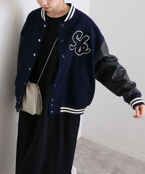 スローブイエナ　スタジャン SLOBE IENA（スローブイエナ）の「T/Wメルトンスタジャン（スタジャン