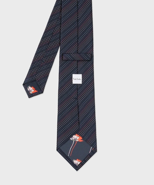 Paul Smith(ポールスミス)の「プレイド スクエアカラードット タイ / 220023 552MJ(ネクタイ・メンズ・ブラック/パープル/ネイビー/ブルーグリーン・FREE)」の6枚目の写真