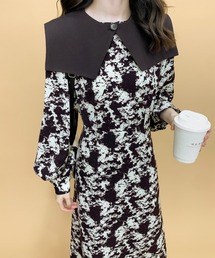 コンビネーションケープワンピース