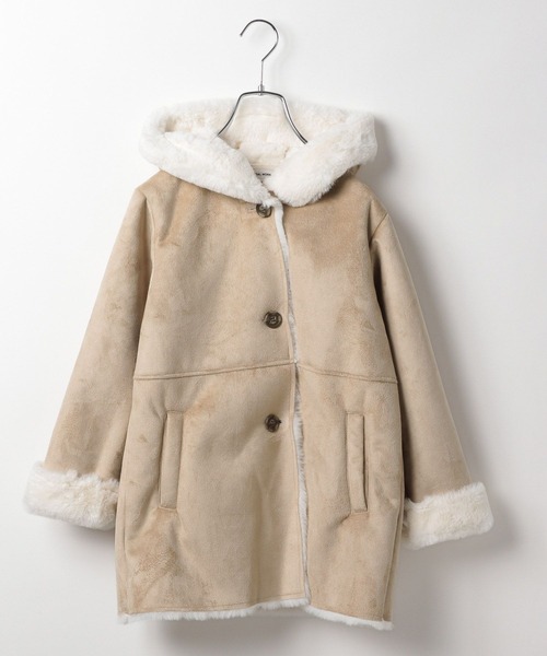 GLOBAL WORK（グローバルワーク）の「フワフワムートンコート/299652