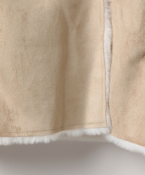 GLOBAL WORK（グローバルワーク）の「フワフワムートンコート/299652（ムートンコート・キッズ・グレー系その他5/ベージュ・100cm/110cm/120cm/130cm/140cm/150cm/160cm）」の10枚目の写真