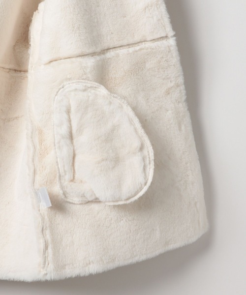 GLOBAL WORK（グローバルワーク）の「フワフワムートンコート/299652（ムートンコート・キッズ・グレー系その他5/ベージュ・100cm/110cm/120cm/130cm/140cm/150cm/160cm）」の12枚目の写真
