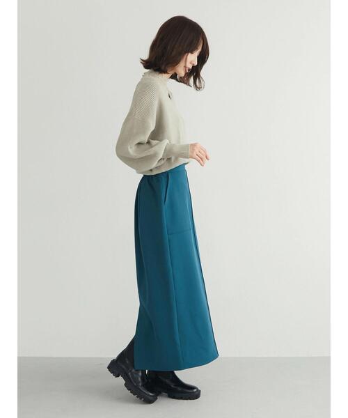 Petit fleur(プチフルール)の「・Petit Fleur レースレイヤードニット(ニット/セーター・レディース・ブラック/ラベンダー/アイボリー/グレイッシュベージュ・FREE)」の15枚目の写真