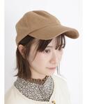 Samansa Mos2 blue(サマンサモスモスブルー)の「帽子(キャップ)」