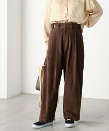forksy. | 【forksy.】2タックコーデュロイワイドストレートパンツ(その他パンツ)