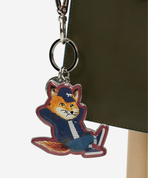 Maison Kitsune（メゾンキツネ）の「DRESSED FOX KEYRING（キー