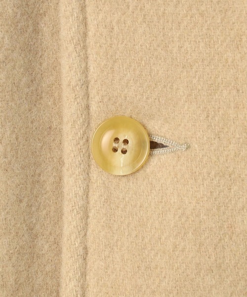 DANTON（ダントン）の「DANTON | ウールライトパイル ノーカラー