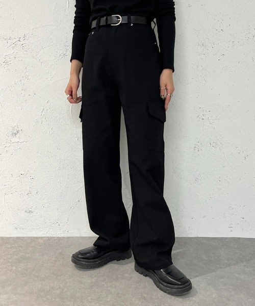 apres jour mignon(アプレジュールミニョン)の「カーゴパンツ【ZOZOTOWN限定アイテム】(その他パンツ・レディース・ブラック/カーキ/ベージュ・SMALL/MEDIUM/X-LARGE)」の4枚目の写真
