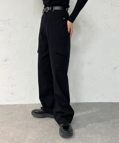 apres jour mignon(アプレジュールミニョン)の「カーゴパンツ【ZOZOTOWN限定アイテム】(その他パンツ・レディース・ブラック/カーキ/ベージュ・SMALL/MEDIUM/X-LARGE)」の5枚目の写真