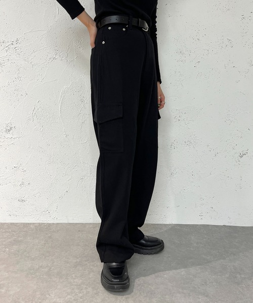 apres jour mignon(アプレジュールミニョン)の「カーゴパンツ【ZOZOTOWN限定アイテム】(その他パンツ・レディース・ブラック/カーキ/ベージュ・SMALL/MEDIUM/X-LARGE)」の6枚目の写真