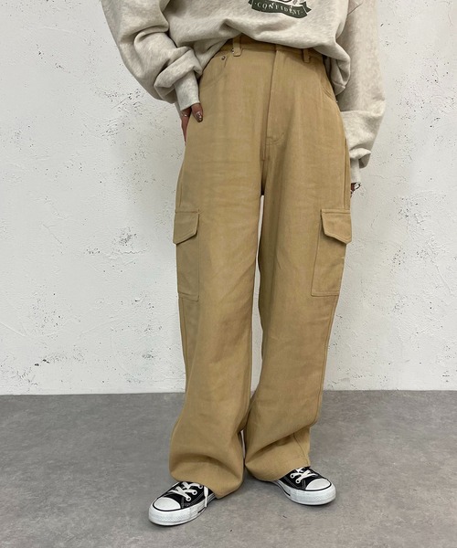 apres jour mignon(アプレジュールミニョン)の「カーゴパンツ【ZOZOTOWN限定アイテム】(その他パンツ・レディース・ブラック/カーキ/ベージュ・SMALL/MEDIUM/X-LARGE)」の13枚目の写真