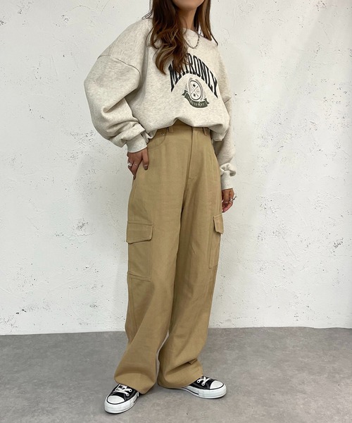 apres jour mignon(アプレジュールミニョン)の「カーゴパンツ【ZOZOTOWN限定アイテム】(その他パンツ・レディース・ブラック/カーキ/ベージュ・SMALL/MEDIUM/X-LARGE)」の17枚目の写真
