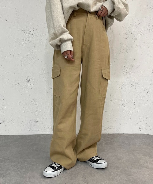 apres jour mignon(アプレジュールミニョン)の「カーゴパンツ【ZOZOTOWN限定アイテム】(その他パンツ・レディース・ブラック/カーキ/ベージュ・SMALL/MEDIUM/X-LARGE)」の12枚目の写真