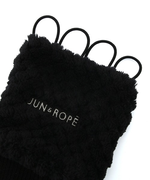 JUN&ROPE'（ジュンアンドロペ）の「パイナップルフリース手甲（両手
