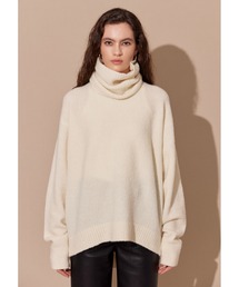 ALEXIA STAM | Boucle Knit Crew Neck Top /ブークレニットクルーネックトップ(ニット/セーター)