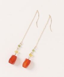 tone（トーン）の「【SPICY COLORS】天然石のアメリカンピアス（ピアス（両耳用）・レディース）」