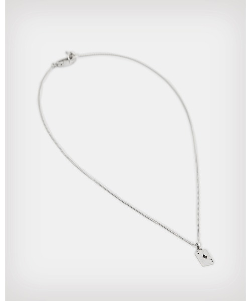 ALLSAINTS（オールセインツ）の「DIAMOND CARD STERLING SILVER NECKLACE ダイヤモンド カード