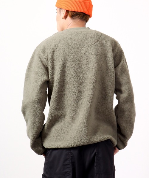 Volkswagen(フォルクスワーゲン)の「VOLKS WAGEN ボアフリース プルオーバー(スウェット・メンズ・ネイビー/カーキ/アイボリー・S/M/L/XL)」の13枚目の写真