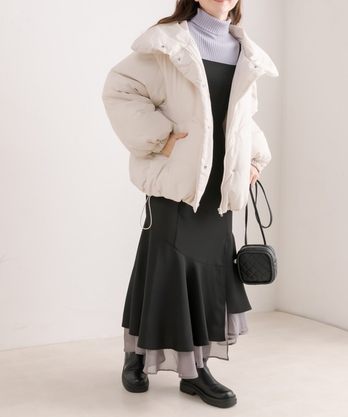 OLIVE des OLIVE（オリーブデオリーブ）の「キルティングマイクロミニショルダー（ショルダーバッグ・レディース・パープル/ブラック/アイボリー・FREE）」の16枚目の写真