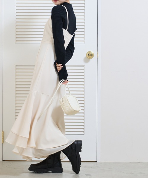 OLIVE des OLIVE（オリーブデオリーブ）の「キルティングマイクロミニショルダー（ショルダーバッグ・レディース・パープル/ブラック/アイボリー・FREE）」の9枚目の写真