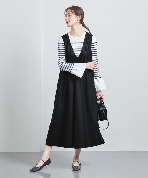 新品タグ付き ユナイテッドアローズ ジャンパースカート UNITED ARROWS（ユナイテッドアローズ）の「UWSC W/P ジャンパー