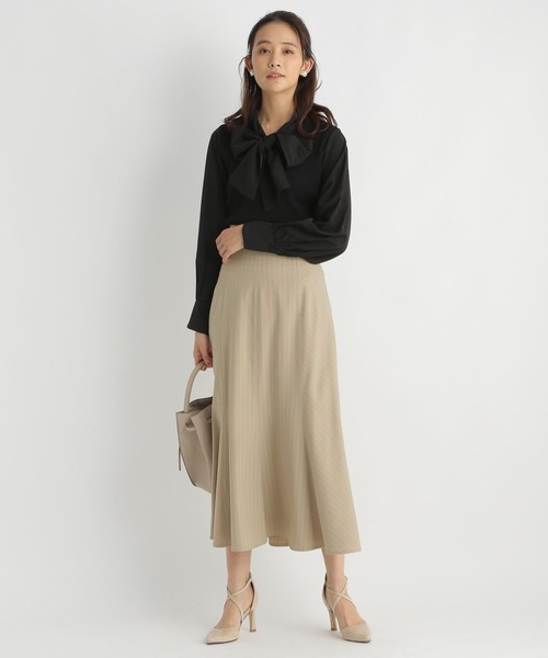 Andemiu（アンデミュウ）の「イソザイボウタイニット185598（ニット/セーター・レディース・イエロー/アイボリー/ブラック/ブルー・FREE）」の13枚目の写真