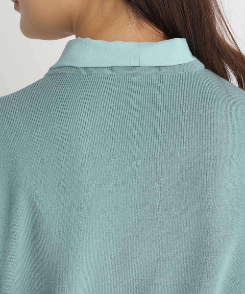 Andemiu（アンデミュウ）の「イソザイボウタイニット185598（ニット/セーター・レディース・イエロー/アイボリー/ブラック/ブルー・FREE）」の21枚目の写真